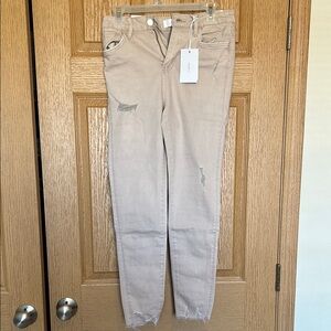 Vervet Blue Haylie High Rise Skinny Jeans